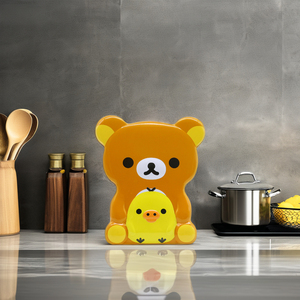 Boîte de rangement en métal personnalisée en forme d'ours de dessin animé, sans danger pour les aliments, pour chocolats de Pâques, bonbons, cadeaux pour enfants, emballage de fêtes - Product Image 4