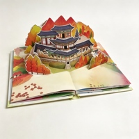 Livre pop-up personnalisé pour enfants à prix avantageux, impression de livres 3D amusants à couverture rigide avec reliure parfaite et papier offset pour enfants