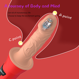 Vibrator Dildo Otomatis Retractable Pemijat Titik-G Alat Masturbasi Dildo Mainan Seks Dewasa Grosir Pabrik - Product Image 5