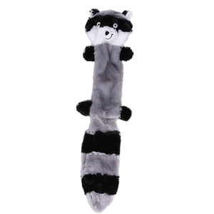 No Stuffing Squeaky <b>Plush</b> Dog and Puppy Toy Fox, Raccoon, and Squirrel 3 Pack Dog Toys Crinkle Dog Toys Dog Chew Toys <b>Plush</b> - Product Image 5