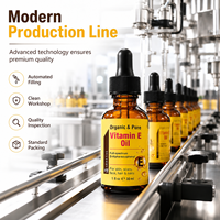 Huile de massage aux graines de vitamine E pressée à froid, sérum 100% pur de tocophérol 30ml pour le visage et le corps, réparation cutanée, soin des cicatrices et des vergetures