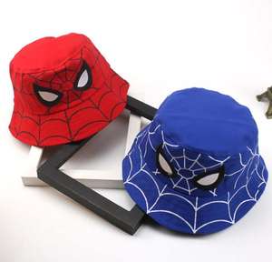 Sombrero de Pescador de Spiderman para Niños XUX, Diseño de Dibujos Animados, Sombrero de Protección Solar para Niños al Aire Libre, Gorras Bordadas al por Mayor, 4 Colores, 52 cm - Product Image 2