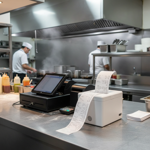 Impresora Térmica de Recibos POS de 80 mm para Restaurante, Cocina, Comercio Minorista, Inalámbrica, Bluetooth, USB, LAN, WiFi, Impresora de Facturas - Product Image 1