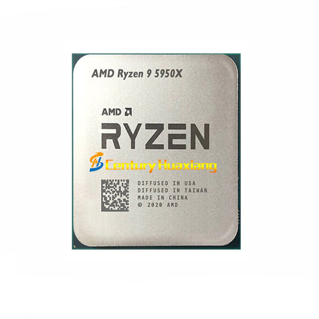 AMD R9 5950X 3.4 GHz up to 4.9GHz Sixteen-Core 32-Thread CPU Processor R9 32MB Socket AM4 New TRAY R9 AMD CPU