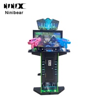 Machine d'arcade vidéo 42 pouces à monnayeur pour 2 joueurs, jeu de tir et d'extermination Aliens, en métal, 110/220V, prix usine