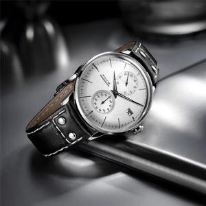 นาฬิกาข้อมือผู้ชายหรูหราแบบอัตโนมัติ รุ่นปี 2025 ขนาด 41 มม. หน้าปัดสแตนเลสสตีล กันน้ำ พร้อมระบบสำรองพลังงาน - Product Image 2