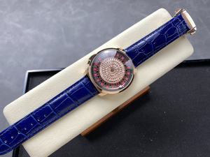 Montres de créateur de luxe Astronomia Roulette Watch Montres mécaniques de luxe de haute qualité pour hommes Bracelet en cuir Style Hip-Hop - Product Image 6