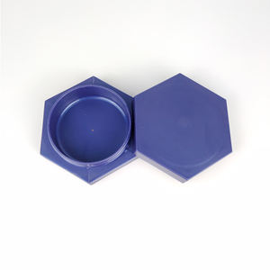 Scatola Esagonale per Cera per Capelli 80G, Contenitore per Gel Styling Opaco per Uomo, per Pomata, Modellatura di <span class=keywords><strong>Baffi</strong></span> e Barba - Product Image 2