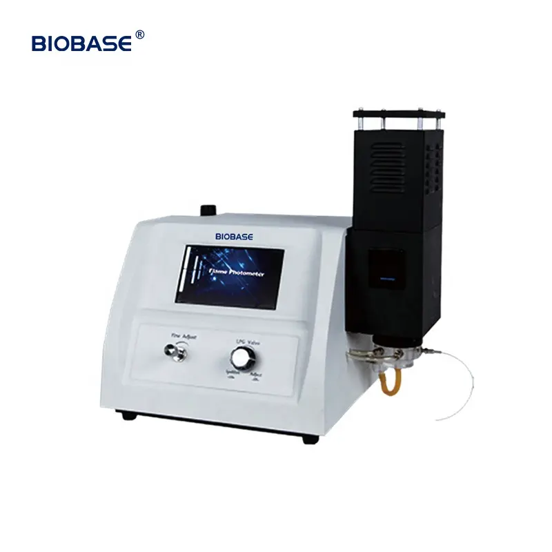 실험실을 위한 공기 압축기를 가진 BIOBASE 실험실 화염 분광 광도계 실험실 디지털 방식으로 K Na Li Ca Ba 화염 광도계