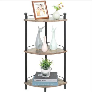 <span class=keywords><strong>Table</strong></span> d'appoint moderne <span class=keywords><strong>en</strong></span> bois et métal personnalisée avec étagères pour canapé-lit - Product Image 1