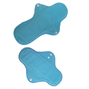 Serviettes hygiéniques lavables et réutilisables en tissu imperméable pour femmes, vente en gros - Product Image 5