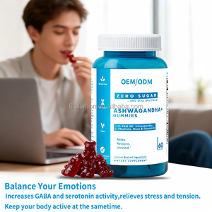 ओम/ओटम इंडियन गिन्सेंग गुम्मीज़-विटामिन डी 3 ने 60-गिनती की बोतल अश्वगंधा गुम्मस प्रतिरक्षा सहायता और ऊर्जा को बढ़ावा दिया - Product Image 5