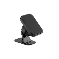 Support magnétique universel pour tableau de bord de voiture, compatible avec les smartphones, pour lit et bureau, en matériau ABS