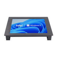 Moniteurs à écran tactile industriels intégrés de 12 pouces Écran LCD robuste pour ordinateur Moniteur tactile à montage mural