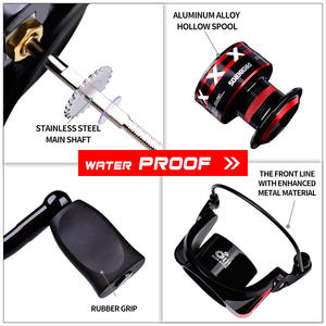 <span class=keywords><strong>Moulinet</strong></span> de pêche à tambour fixe CNC SL1000-SL6000 entièrement métallique, pour l'eau salée - Product Image 3