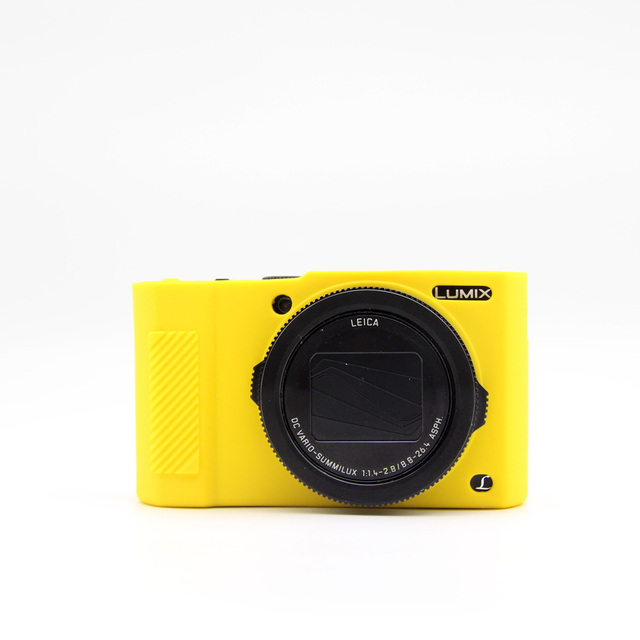 KAMPHO Silicone Sleeve for Panasonic LUMIX DMC-LX10 Digital Camera, Anti-Scratch Soft Protective Cover