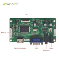 شاشة لمس TFT LCD مقاس 15.6 بوصة بدقة 1920*1080 رفيعة وعالية الوضوح مع 30 دبوس EDP، متوفرة مع لوحة تحكم أصلية