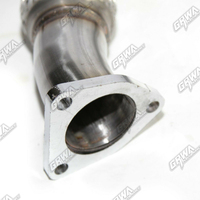 GRWA knalpot dipoles baja tahan karat, pipa pembuangan untuk Nissan 350z G35 370z G37 FX35 FX37 Q50 Q60 VQ35HR VQ37