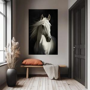 Pintura al Óleo Realista de Caballos Personalizada al por Mayor, Decoración para el Hogar y Hoteles, Arte Texturizado Decorativo para Paredes - Product Image 5