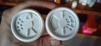 Boîte en carton cylindrique avec tamis pour épices, sel, poudre de sucre, poudre de poivre, poudre de noix de coco