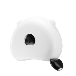 Ruban à mesurer portable souple, règle automatique rétractable magnétique pour mesures corporelles (poitrine, cuisse, bras), lame en plastique, blanc et rose - Product Image 5