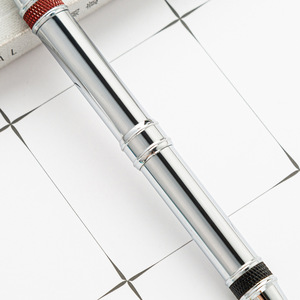 Stylos à bille innovants à double tête 2023, stylo à bille en métal personnalisé avec une largeur d'écriture de 1,0 mm, nouveau design - Product Image 3