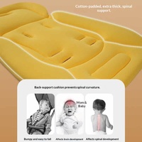 Coussin de siège pliable en coton pour poussettes Cybex Elittle Stokke YOYO2 YOYO3 Xplory EMU