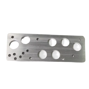 High Precision 6061 Aluminum Alloy CNC Milling & Wire EDM Parts Custom Drilling Stainless Steel Equipment Mounting Panel - Product Image 1