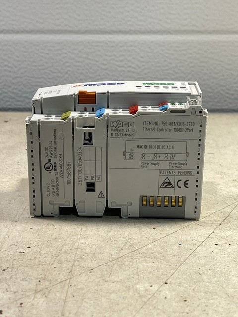 PLC 750-881/K016-3780 Ethernet Controller 100MBit 2Port Warranty Product