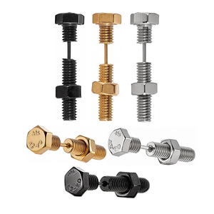 <strong>Quirky</strong> Industrial Screw Stud <strong>Earrings</strong> 316L Surgical Steel PVD Waterproof Non-fading Helix Tragus Body Piercing Jewelry - Product Image 2