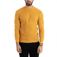 Pull à capuche en peluche pour homme, marque privée, hiver, texture gaufrée, manches longues, tricoté, anti-plis, respirant, à motifs