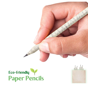 Matite di giornale eco-friendly riciclate di alta qualità in fabbrica a basso costo matite Standard realizzate con carta di notizie - Product Image 6