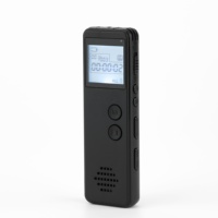 Professionnel Multi-fonction Usb Lcd Mini Enregistreur Vocal Support Lecteur Mp3 Dictaphone Carte de Support à 64gb