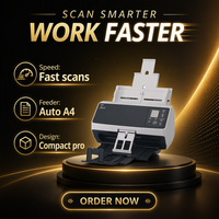 Scanner Duplex USB 3.2 FI-8170 A4 70ppm 140ipm CIS 600dpi Gigabit Ethernet Alimentation Automatique