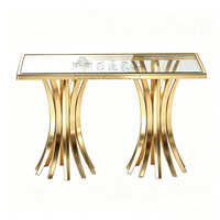 Table de console de haute qualité pour mariage, simple et abordable, idéale pour les événements, les hôtels, les couloirs, la salle à manger et le salon.
