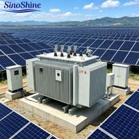 Équipements électriques SinoShine, transformateurs, transformateur de puissance 35kV 10kV 60Hz triphasé immergé dans l'huile 350V