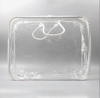 Sac de couverture transparent de couleur écologique personnalisé sac de drap de lit