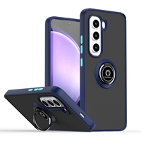 Protecteur d'écran pour Infinix Hot 50 Pro/X6881/Hot 50i Mat Luxury Design Antichoc Hybrid Magnetic Hard PC Back Case Stand