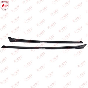 Faldones Laterales de Fibra de Carbono Estilo LD Z-ART 2019-2023 para BMW <span class=keywords><strong>X5</strong></span> G05, Alerón Lateral de Fibra de Carbono para BMW <span class=keywords><strong>X5</strong></span> G05, Alerón de Viento - Product Image 2