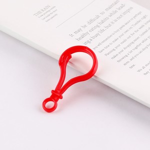 Boucles en plastique colorées pour bijoux et accessoires de sacs DIY, mélange de couleurs aléatoires, matériau PP respectueux de l'environnement - Product Image 3