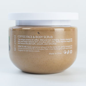 Wholesale 250ml Skin Care Whitening Exfoliating Coffee Face and <b>Body</b> <b>Scrub</b> - Product Image 6