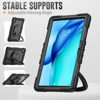 Pour Huawei PatePad SE 11 pouces 2024 étui robuste mains poignée avec 360 rotation support bandoulière