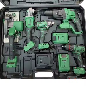 Ensemble de perceuses sans fil personnalisables de haute qualité, outils multifonctions et kit de tournevis OEM avec batteries, perceuses électriques - Product Image 5