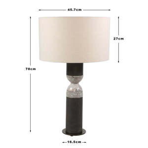 Modern Minimalist Marble Table Lamp Led <b>Light</b> E27 Switch Control For Bedroom Living Room Home <b>Decor</b> - Product Image 3