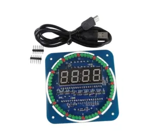 LED electronic bell DIY kit parts DS1302 clock 18b20 temperature display