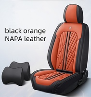 Coussin de siège de voiture sport universel de luxe XIANTONG, housses de siège de voiture en cuir pleine fleur personnalisées, fonction imperméable
