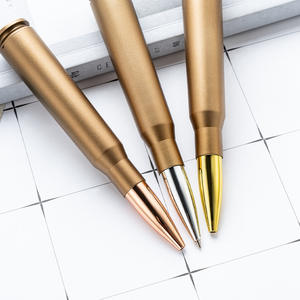 Bolígrafo Creativo con Forma de Bala, Logotipo Personalizado, Bolígrafo de Plástico de 1.0 mm para Uso Escolar - Product Image 2