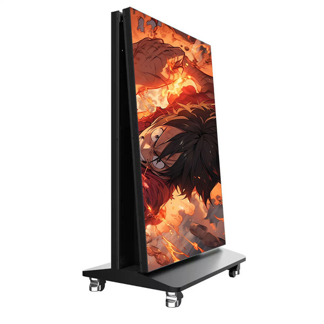 Foldable High-brightness Digital Signage and Display Video LED Poster Advertising LED Poster Display Screen