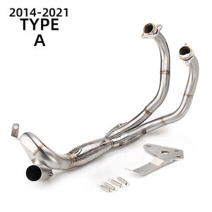 <span class=keywords><strong>Escape</strong></span> de motocicleta de alta calidad <span class=keywords><strong>para</strong></span> tubo de enlace frontal de acero inoxidable de, compatible con silenciador de 51MM - Product Image 3