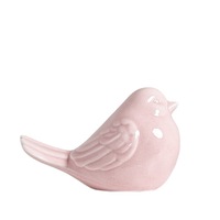 La populaire décoration d'oiseau en céramique inclinable rose d'Instagram